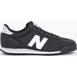 New Balance - Buty ML370BLW. Czarne buty skate męskie New Balance, z gumy, na sznurówki. W wyprzedaży za 259,90 zł.