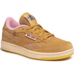 Buty Reebok - Club C Revenge Mu FW4641 Panton/Panton/Bolyel. Pomarańczowe półbuty dziewczęce Reebok, na sznurówki. W wyprzedaży za 189,00 zł.