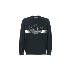 Bluzy adidas OUTLINE CREW. Czarne bluzy męskie Adidas, s, bez wzorów, bez kołnierzyka, bez rękawów, bez kaptura. Za 269,00 zł.