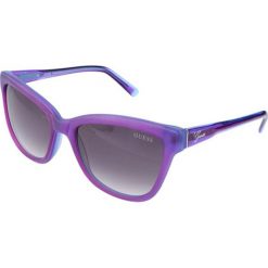 Okulary przeciwsłoneczne "GU7359" w kolorze fioletowym. Fioletowe okulary przeciwsłoneczne damskie marki Hugo Boss, Valentino, Guess, wakacyjne. W wyprzedaży za 169,95 zł.
