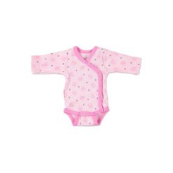 Body niemowlęce: FIXONI Girls Body dla wcześniaków soft pink