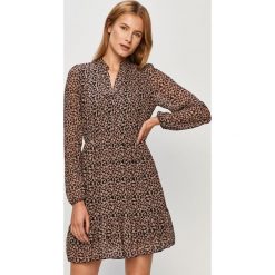 Haily's - Sukienka. Czarne sukienki damskie Haily's, na co dzień, s, w kwiaty, z poliesteru, casualowe, bez kołnierzyka, z długim rękawem, długie, mini, rozkloszowane. W wyprzedaży za 114,90 zł.