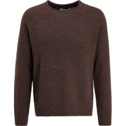 Swetry klasyczne męskie: Pier One Sweter brown melange