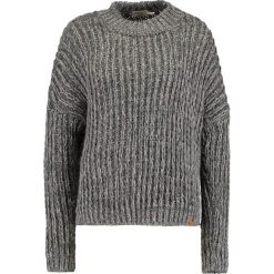 Swetry klasyczne damskie: Double Agent Sweter dark grey