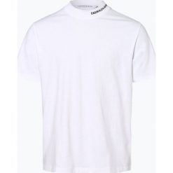 Calvin Klein Jeans - T-shirt męski, czarny. Czarne t-shirty męskie marki Calvin Klein Jeans, s, z napisami, z bawełny, ze stójką. Za 179,95 zł.