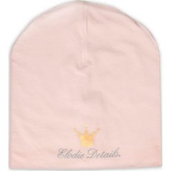 Elodie Details - LOGO Beanie - Powder Pink 24-36m. Różowe czapeczki niemowlęce Elodie Details, bez wzorów. Za 85,51 zł.