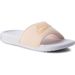 Klapki damskie: Klapki NIKE - Benassi Jdi Pastel Qs AA4150 800 Orange Quartz/Ice Peach/White