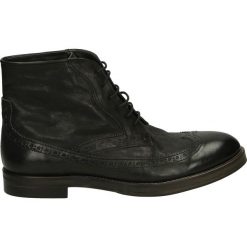 Botki męskie - DOL40101 M BL. Czarne botki męskie Venezia, z gumy. Za 289,00 zł.