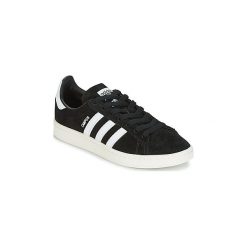 Buty adidas CAMPUS. Czarne trampki i tenisówki damskie marki Adidas, bez wzorów, bez zapięcia. Za 399,00 zł.