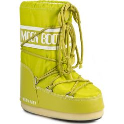 Kozaki dziewczęce: Śniegowce MOON BOOT – Nylon 14004400070 Lime M