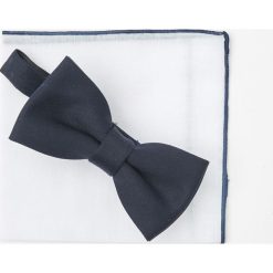 Mucha elegant granatowy slim 202. Niebieskie muszki męskie Recman, bez wzorów. Za 49,00 zł.