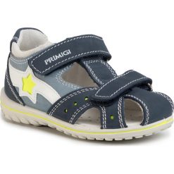 Sandały PRIMIGI - 5365722 Azzu. Niebieskie sandały chłopięce Primigi, ze skóry ekologicznej, bez zapięcia. Za 219,00 zł.