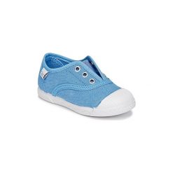Buty Dziecko Citrouille et Compagnie RIVIALELLE. Niebieskie trampki chłopięce marki Citrouille et Compagnie. Za 71,20 zł.