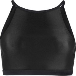 Biustonosz bikini "opaska" bonprix czarny. Czarne stroje kąpielowe damskie bonprix, bez wzorów. Za 59,99 zł.