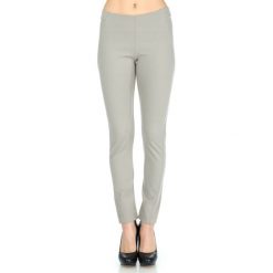 Odzież damska: Legginsy w kolorze szarym