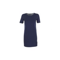Sukienki krótkie Tommy Hilfiger GEENA REVERSIBLE DRESS. Niebieskie sukienki mini marki TOMMY HILFIGER, l, z krótkim rękawem. Za 559,20 zł.