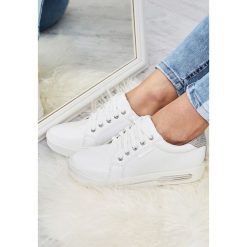 Białe-Srebrne Sneakersy Trip On Me. Białe buty sportowe damskie vices. Za 69,99 zł.