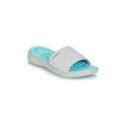 Klapki Crocs REVIVA SLIDE W. Brązowe klapki damskie Crocs. W wyprzedaży za 125,30 zł.