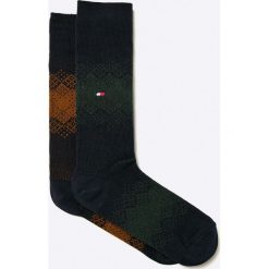 Tommy Hilfiger - Skarpety (2-pack). Czarne skarpetki męskie marki TOMMY HILFIGER, z bawełny. W wyprzedaży za 39,90 zł.