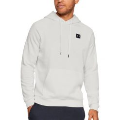 UNDER ARMOUR RIVAL FLEECE HOODIE > 1320736-112. Bluzy męskie Under Armour, m, bez wzorów, z bawełny, street, z kapturem, bez rękawów, bez kaptura. Za 199,99 zł.