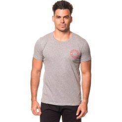 T-shirty męskie z nadrukiem: Koszulka w kolorze szarym