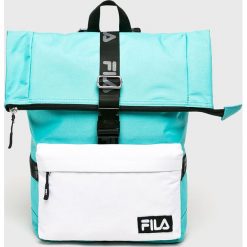 Fila - Plecak. Niebieskie plecaki męskie marki Fila, bez wzorów, z poliesteru. Za 189,90 zł.