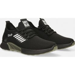 Czarne buty sportowe sznurowane casu 204/45b+w. Czarne buty sportowe męskie Casu, na sznurówki. W wyprzedaży za 49,99 zł.