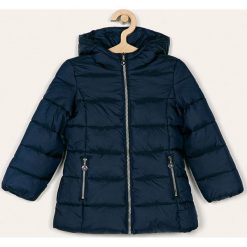 Blukids - Kurtka dziecięca 98-134 cm. Niebieskie kurtki dziewczęce Blukids, bez wzorów, z poliesteru, krótkie, z kapturem. Za 109,90 zł.