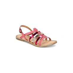Sandały Dziecko Kickers DIXMILLION. Czerwone sandały dziewczęce Kickers. Za 191,20 zł.