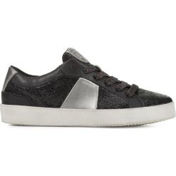 Geox Warley Tenisówki Czarny. Czarne trampki i tenisówki damskie Geox, ze skóry. Za 514,95 zł.