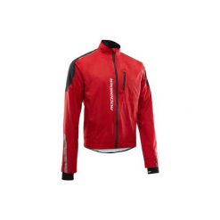 Kurtka przeciwdeszczowa na rower MTB ST 900 męska. Czerwone kurtki męskie marki ROCKRIDER, s, rowerowe. Za 199,99 zł.