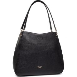 Torebka KATE SPADE - Hailey Large Shoulder Bag PXRUA201 Black 001. Czarne torebki klasyczne damskie Kate Spade, bez wzorów, ze skóry, klasyczne, bez dodatków. W wyprzedaży za 1249,00 zł.