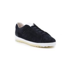 Buty Geox Buty lifestylowe U Nexside A-Suede U927GA-00022-C4002. Czarne trampki męskie marki Geox, bez wzorów, bez zapięcia. Za 539,00 zł.