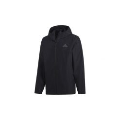 Bluzy adidas Kurtka przeciwdeszczowa Climaproof. Czarne bluzy męskie Adidas, s, bez wzorów, bez kołnierzyka, bez rękawów, bez kaptura. Za 379,00 zł.