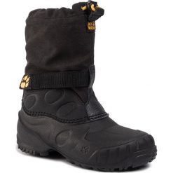 Śniegowce JACK WOLFSKIN - Iceland High K 4020571 S Black/Burly Yellow XT. Czarne śniegowce chłopięce Jack Wolfskin, bez zapięcia. Za 329,00 zł.