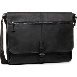 Torba na laptopa LANETTI - BMM-U-012-00-04 Grey. Szare torby męskie skórzane Lanetti, bez wzorów, ze skóry ekologicznej. Za 159,99 zł.