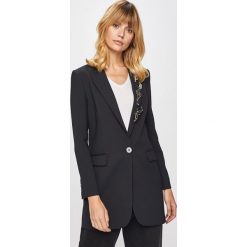 Pinko - Żakiet. Czarne marynarki damskie Pinko, bez wzorów, z elastanu. Za 1899,00 zł.