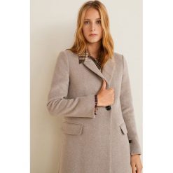 Mango - Płaszcz. Różowe płaszcze damskie marki Mango, s, klasyczne. Za 299,90 zł.