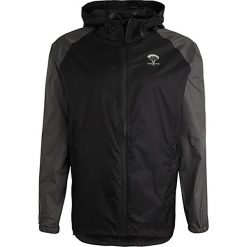Kurtki męskie: Packmack FULL ZIP Kurtka przeciwdeszczowa black/asphalt