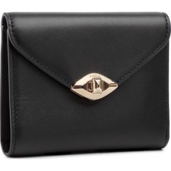 Mały Portfel Damski FURLA - Eye 1046895 P PCL4 SLL Nero. Czarne portfele damskie Furla, bez wzorów, ze skóry. Za 679,00 zł.