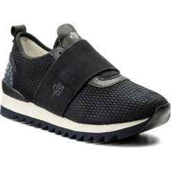 Sneakersy MARC O'POLO - 801 14413501 103 Navy/Black 501. Niebieskie półbuty damskie marki Marc O'Polo, na co dzień, bez wzorów, ze skóry, bez obcasa, na płaskiej podeszwie, bez zapięcia. W wyprzedaży za 339,00 zł.