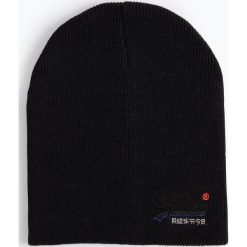Superdry - Czapka męska, niebieski. Niebieskie czapki męskie Superdry, z haftami. Za 99,95 zł.