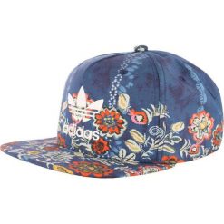 Adidas Cirandeira Cap AY9363. Niebieskie czapki damskie Adidas, bez wzorów, z poliesteru. W wyprzedaży za 89,99 zł.