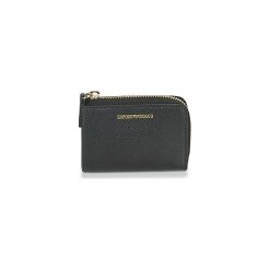 Portfele Emporio Armani Y3H088-YH15A-81386. Czarne portfele damskie Emporio Armani, bez wzorów. Za 399,00 zł.