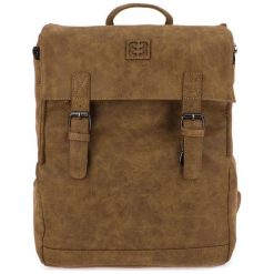 Enrico Benetti Plecak Unisex Ardéche 66195 Brązowy Uni. Pomarańczowe plecaki damskie Enrico Benetti, bez wzorów. Za 209,00 zł.
