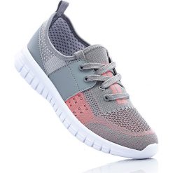 Sneakersy bonprix szaro-koralowy melanż. Buty sportowe damskie bonprix. Za 79,99 zł.