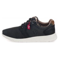 S.Oliver Tenisówki Męskie 46 Ciemnoszary. Czarne buty sportowe męskie S.Oliver, bez zapięcia, tenisowe. Za 200,00 zł.