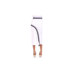 Spódnice krótkie Sportmax 21010388000. Białe spódniczki damskie Sportmax, bez wzorów, krótkie, mini. Za 942,18 zł.