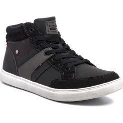 Sneakersy LANETTI - MP07-6609-11 Black. Czarne sneakersy męskie Lanetti, na co dzień, bez wzorów, ze skóry ekologicznej, bez zapięcia. Za 129,99 zł.