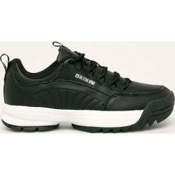 Big Star - Buty. Czarne buty sportowe damskie BIG STAR, bez wzorów, ze skóry ekologicznej, sportowe. Za 169,90 zł.